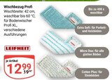 Wischbezug Profi Extra Soft im Angebot bei GLOBUS in Homburg Wischbezug Profi Extra Soft Angebote von Leifheit bei GLOBUS Homburg für 12,99 €