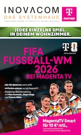 Aktueller INOVACOM Elektromärkte Prospekt in Bergisch Gladbach und Umgebung, "FIFA FUSSBALL-WM 2026 BEI MAGENTA TV" mit 8 Seiten, 03.02.2026 - 28.02.2026