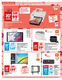 Offre Tablette Tactile dans le catalogue Auchan Hypermarché du moment à la page 56