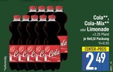 Cola im Angebot bei EDEKA in Traunstein Cola Angebote bei EDEKA Traunstein für 2,49 €