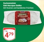 Edel-Marzipan Stollen im Angebot bei GLOBUS in Siegen Edel-Marzipan Stollen Angebote von Kuchenmeister bei GLOBUS Siegen für 4,79 €