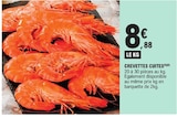 Crevettes cuites dans le catalogue E.Leclerc