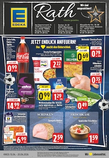 Coca Cola im EDEKA Prospekt "Aktuelle Angebote" mit 25 Seiten (Meerbusch)