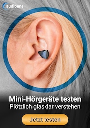 audibene Prospekt für Waltrop mit 1 Seite audibene Prospekt für Waltrop: "Mini-Hörgeräte testen", 1 Seite, 10.06.2025 - 25.06.2025