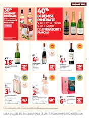 Champagne en promo dans le catalogue Auchan Hypermarché à la page 9