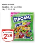 Maoam JoyStixx Angebote von Haribo bei GLOBUS Neubrandenburg für 2,29 €