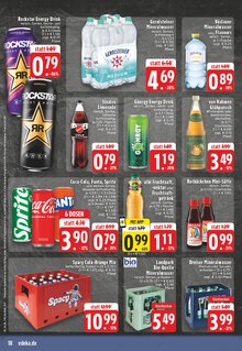 Coca Cola im EDEKA Prospekt "Aktuelle Angebote" mit 28 Seiten (Gummersbach)