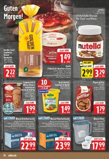 Nutella im aktuellen E center Prospekt (Borken) Nutella im E center Prospekt "Aktuelle Angebote" mit 32 Seiten (Borken)