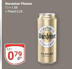 Pilsener Angebote von Warsteiner bei GLOBUS Erlangen für 0,79 €