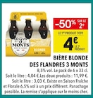 Bière Blonde des Flandres - 3 Monts en promo chez Supeco Bière Blonde des Flandres - 3 Monts dans le catalogue Supeco