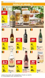 Prix et réduction Bière Belge dans le prospectus Carrefour Market en cours Offre Bière Belge dans le catalogue Carrefour Market du moment à la page 8