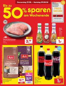 Coca Cola im Netto Marken-Discount Prospekt "Aktuelle Angebote" mit 66 Seiten (Wismar)