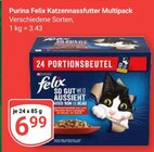 Katzennassfutter Multipack im Angebot bei GLOBUS in Bruchsal Katzennassfutter Multipack Angebote von Purina bei GLOBUS Bruchsal für 6,99 €