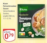 Feinschmecker Sauce bei GLOBUS im Wetzlar Prospekt für 0,79 €