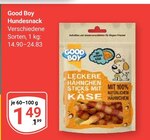 Hundesnack im Angebot bei GLOBUS in Kempen Hundesnack Angebote von Good Boy bei GLOBUS Kempen für 1,49 €