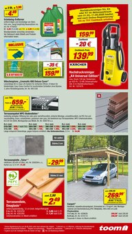 Hochdruckreiniger Angebot im aktuellen toom Baumarkt Prospekt auf Seite 17