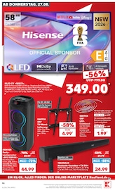 Fernseher im Kaufland Prospekt in Stuttgart Aktueller Kaufland Prospekt mit Fernseher, "Hier bin ich richtig", Seite 57