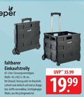 keeeper faltbarer Einkaufstrolley Angebote bei famila Nordost Falkensee für 19,99 €