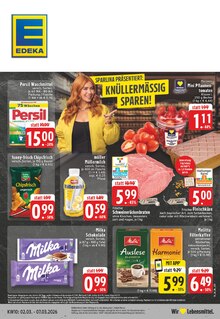 EDEKA Prospekt der Woche "Aktuelle Angebote" Seite 1, 02.03.2026 bis 07.03.2026 für Köln Aktueller EDEKA Prospekt "Aktuelle Angebote" Seite 1 von 26 Seiten für Köln