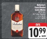 Finest Blended Scotch Whisky Angebote von Ballantine's bei EDEKA Altenburg für 10,99 €