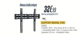 Proxi Confort Mareuil - Promo Support mural fixe Promo Support mural fixe à 32,99 € dans le catalogue Proxi Confort à Mareuil