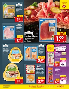 Wurst im aktuellen Netto Marken-Discount Prospekt (Karlsruhe) Wurst im Netto Marken-Discount Prospekt "Aktuelle Angebote" mit 69 Seiten (Karlsruhe)