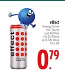 Energy Drink im EDEKA Prospekt Energy Drink von effect im aktuellen EDEKA Prospekt für 0,79 €