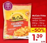 Frites Angebote von McCain bei Netto Marken-Discount Eisenach für 1,39 €