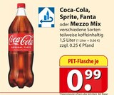 Coca-Cola, Sprite, Fanta oder Mezzo Mix im Angebot bei famila Nordost in Uetze Coca-Cola, Sprite, Fanta oder Mezzo Mix Angebote bei famila Nordost Uetze für 0,99 €
