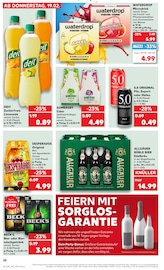 Aktueller Kaufland Prospekt mit Becks, "KNÜLLER", Seite 38