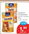 Hundesnack von Vitakraft für 1,89 € bei budni im Angebot Hundesnack von Vitakraft im aktuellen budni Prospekt