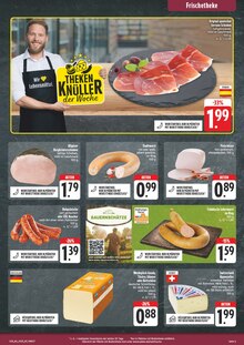 Wurst im aktuellen EDEKA Prospekt (Würzburg) Wurst im EDEKA Prospekt "Wir lieben Lebensmittel!" mit 8 Seiten (Würzburg)