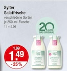 Salatfrische Das Original im V-Markt Prospekt Salatfrische Das Original von Sylter im aktuellen V-Markt Prospekt für 1,49 €