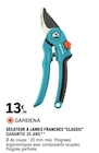 Sécateur à lames franches "Classic" garantie 25 ans - Gardena - E.Leclerc Sécateur à lames franches "Classic" garantie 25 ans - Gardena à 13,90 € dans le catalogue E.Leclerc