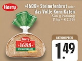 1688 Steinofenbrot im Angebot bei E center in Mülheim 1688 Steinofenbrot Angebote von Harry bei E center Mülheim für 1,49 €