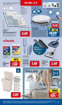 Staubsauger im Lidl Prospekt "LIDL LOHNT SICH" mit 68 Seiten (Nürnberg)