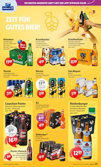 Bier im aktuellen Getränke Hoffmann Prospekt (Rheine) Bier im Getränke Hoffmann Prospekt "Aktuelle Angebote" mit 11 Seiten (Rheine)