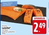 Aktuelles Frisches Lachsfilet Angebot bei EDEKA in Ingolstadt ab 2,49 €