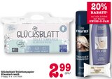 Toilettenpapier Klassisch weiß im Angebot bei E center in Baden-Baden Toilettenpapier Klassisch weiß Angebote von Glücksblatt bei E center Baden-Baden für 2,99 €