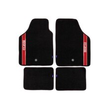 Jeu complet de tapis universel moquette SPARCO noir et rouge à Norauto dans Aigremont Jeu complet de tapis universel moquette SPARCO noir et rouge à Norauto dans Aigremont