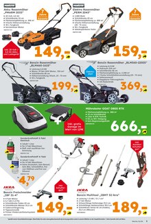 Rasenmäher im aktuellen Globus-Baumarkt Prospekt (Bochum) Rasenmäher im Globus-Baumarkt Prospekt "Immer eine Idee besser" mit 16 Seiten (Bochum)