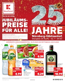 Kaufland Prospekt: "Aktuelle Angebote", 60 Seiten, 16.01.2025 - 22.01.2025