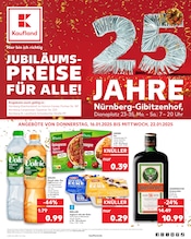 Aktueller Kaufland Supermarkt Prospekt in Nürnberg und Umgebung, "Aktuelle Angebote" mit 60 Seiten, 16.01.2025 - 22.01.2025