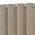 Rideau tamisant, Danae, lin, naturel H.280 x l.140 cm INSPIRE - INSPIRE en promo chez Leroy Merlin Lille à 54,90 €