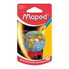 Taille crayon 1 trou "Globe" - MAPED en promo chez Carrefour Taille crayon 1 trou "Globe" - MAPED dans le catalogue Carrefour