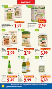 Promotion Légumes surgelés bio dans le prospectus Lidl, valable du 08/05/2025 au 14/05/2025 Promo Légumes surgelés bio dans le catalogue Lidl du moment à la page 32