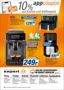 Kaffeevollautomat im expert Prospekt "Top Angebote" mit 12 Seiten (Dresden)