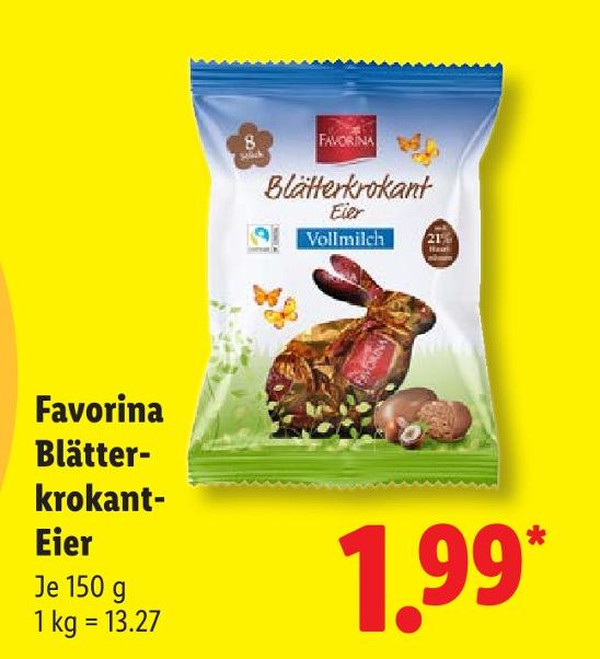 Blätterkrokant-Eier