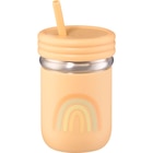 Trinkhalmbecher Edelstahl/Silikon apricot, 300 ml im dm-drogerie markt Prospekt Trinkhalmbecher Edelstahl/Silikon apricot, 300 ml von babylove im aktuellen dm-drogerie markt Prospekt für 8,95 €