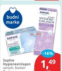 Diskret Hygiene-Einlagen Extra Plus Angebote von Sophie bei budni Pinneberg für 1,49 €